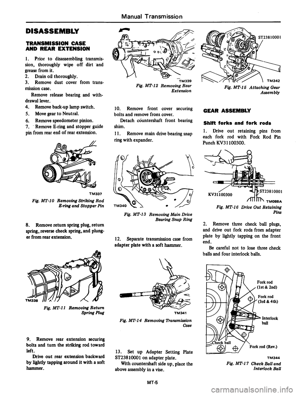 DATSUN 810 1980  Service Manual 