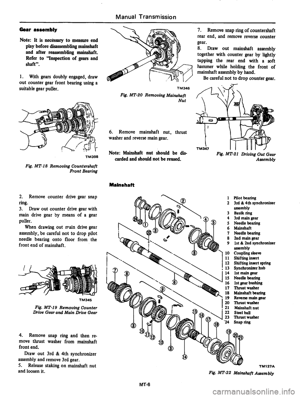 DATSUN 810 1980  Service Manual 