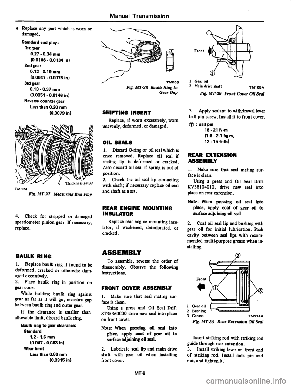 DATSUN 810 1980  Service Manual 