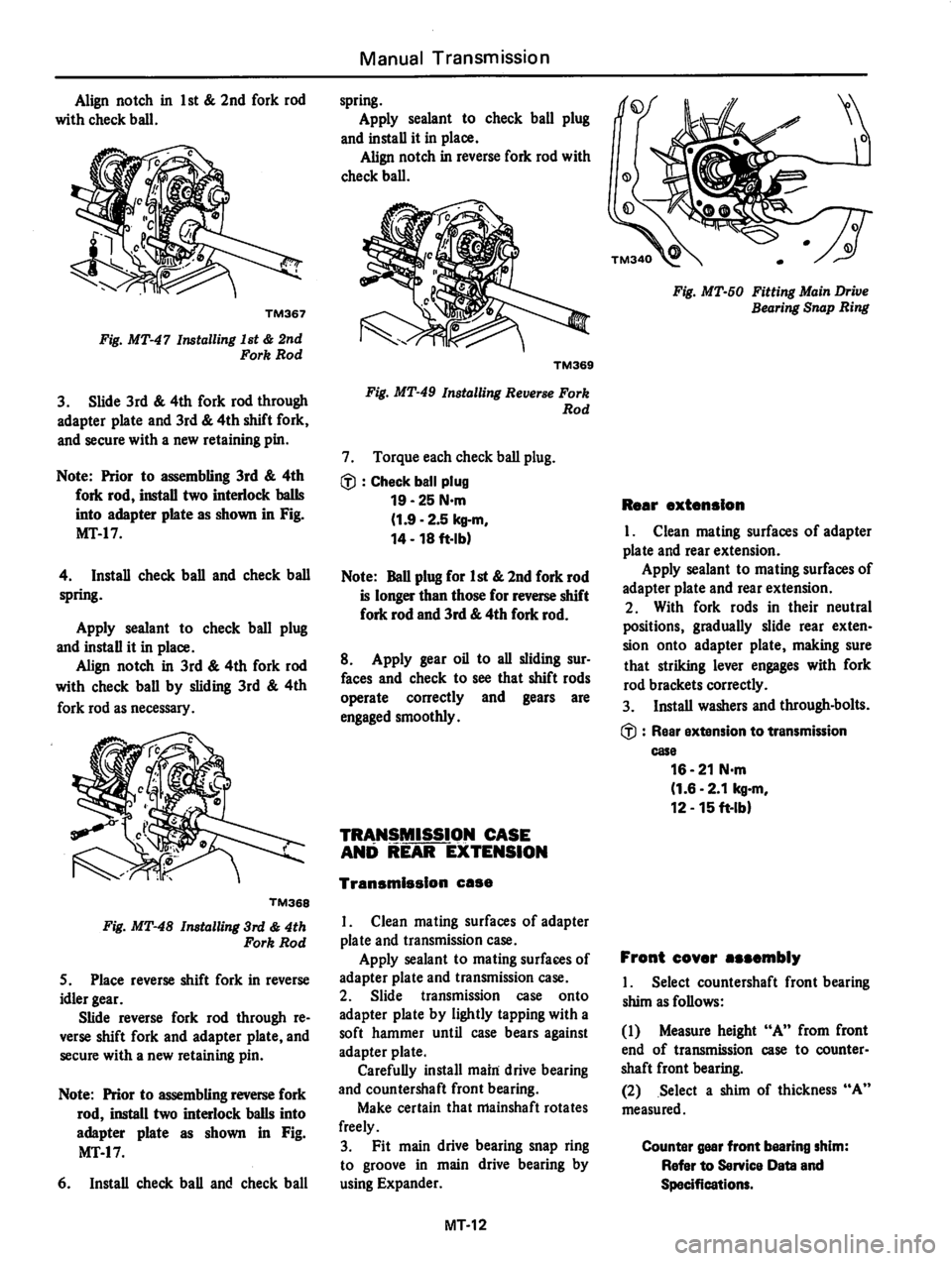 DATSUN 810 1980  Service Manual 