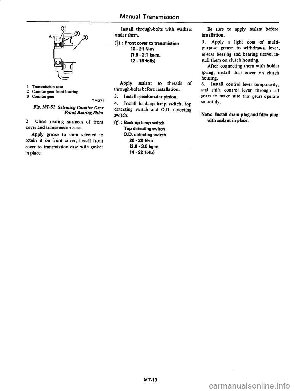 DATSUN 810 1980  Service Manual 