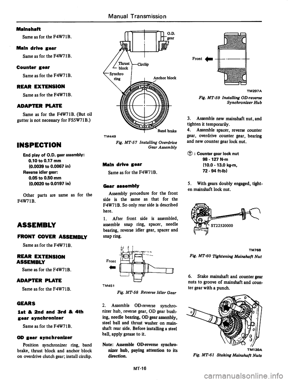 DATSUN 810 1980  Service Manual 