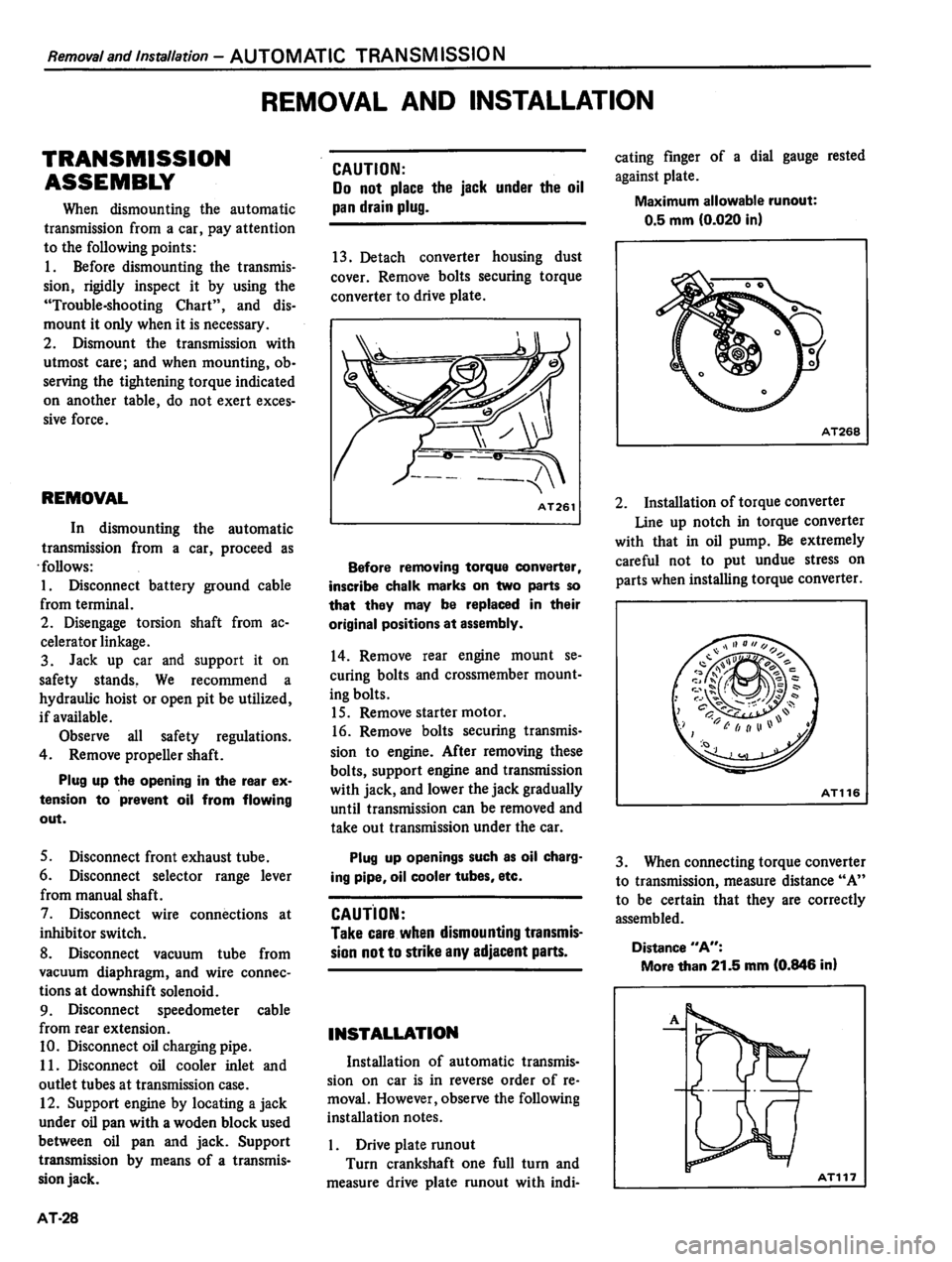 DATSUN 810 1980  Service Manual 
