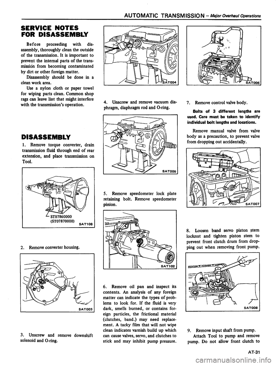 DATSUN 810 1980  Service Manual 
