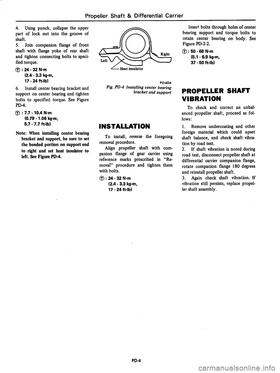 DATSUN 810 1980  Service Manual 