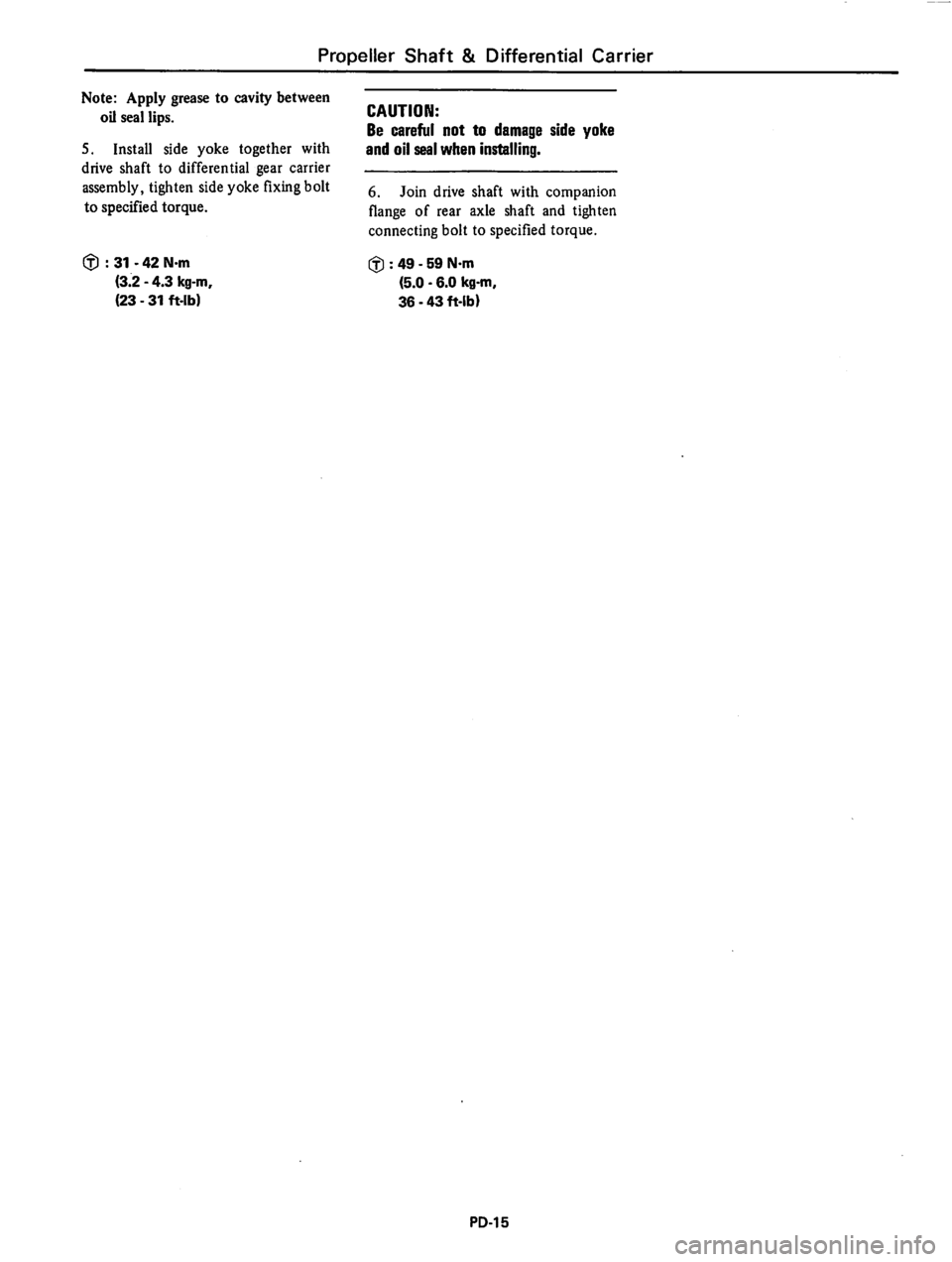 DATSUN 810 1980  Service Manual 