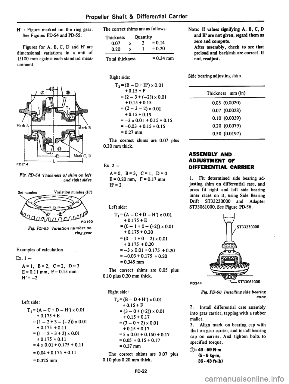 DATSUN 810 1980  Service Manual 