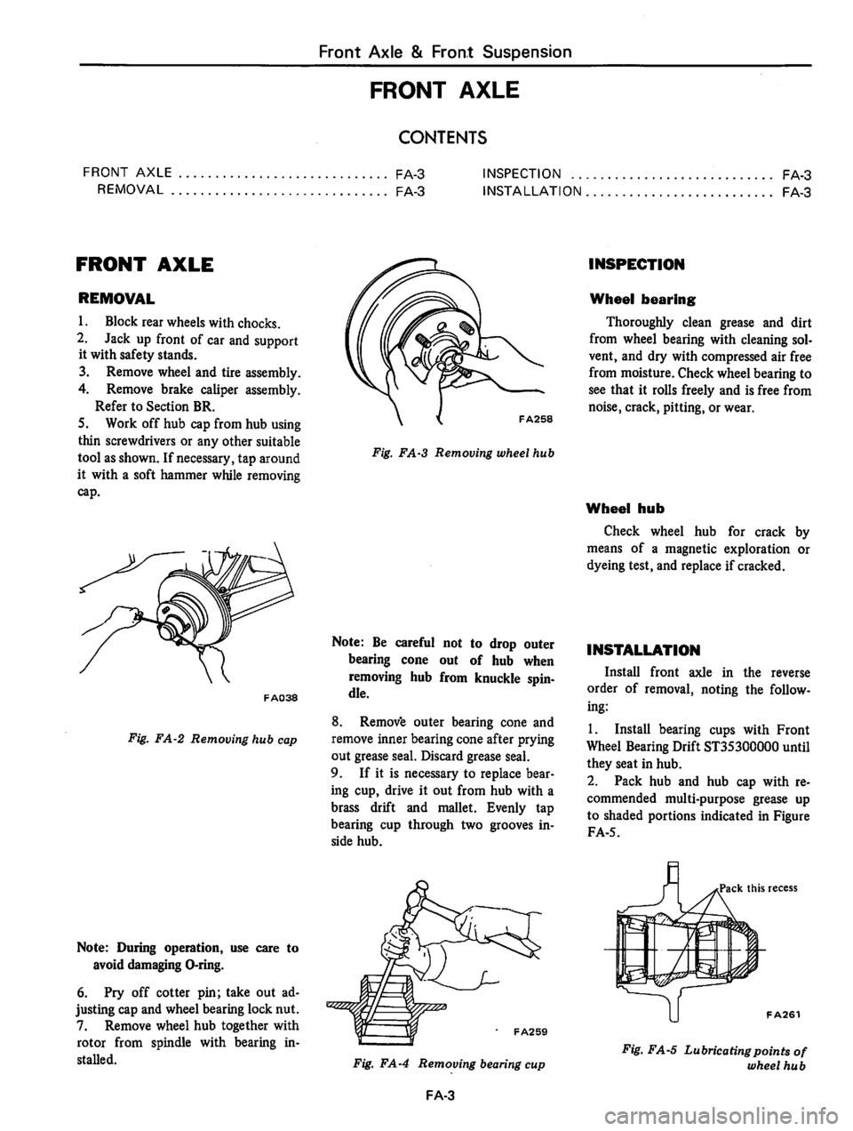 DATSUN 810 1980  Service Manual 