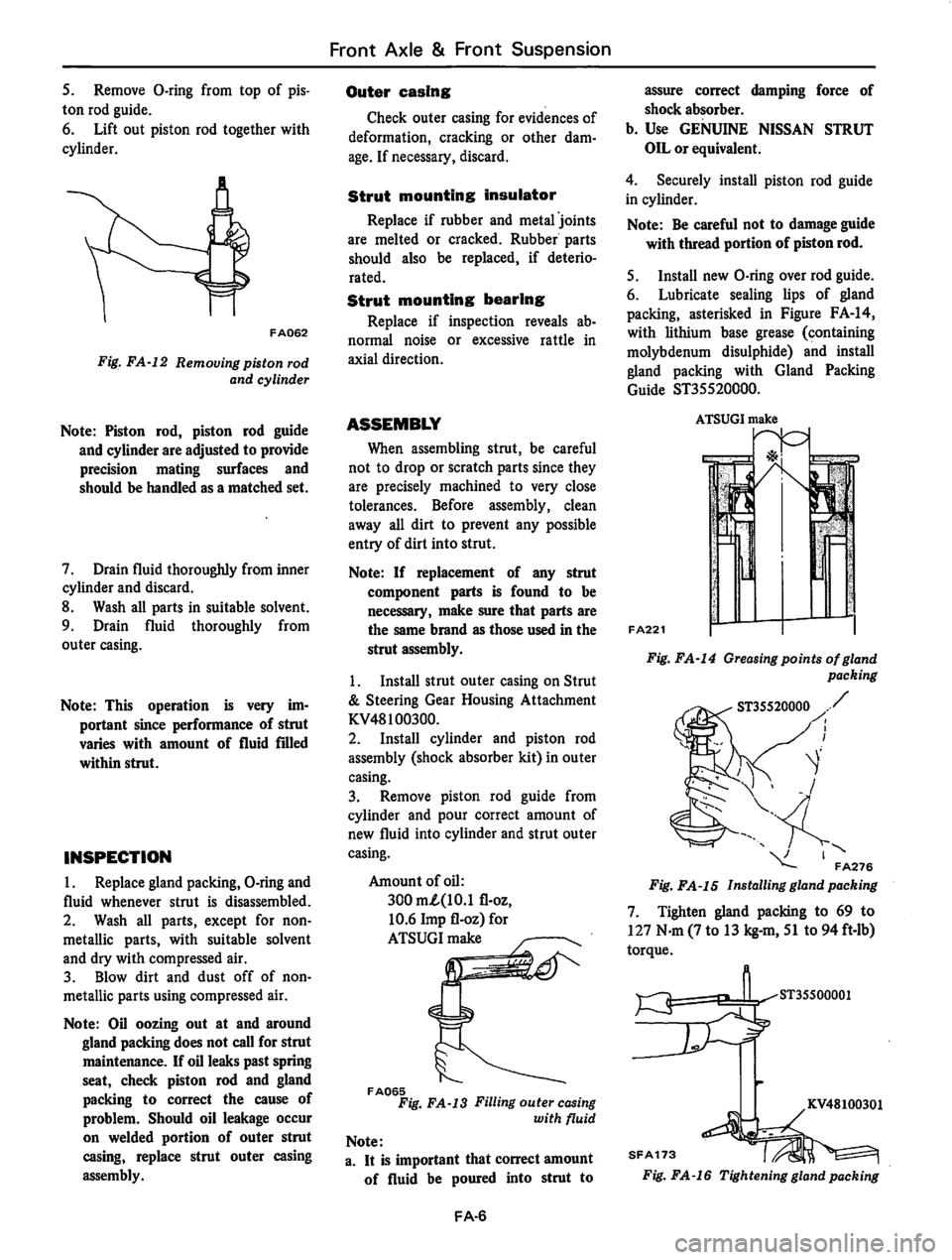 DATSUN 810 1980  Service Manual 