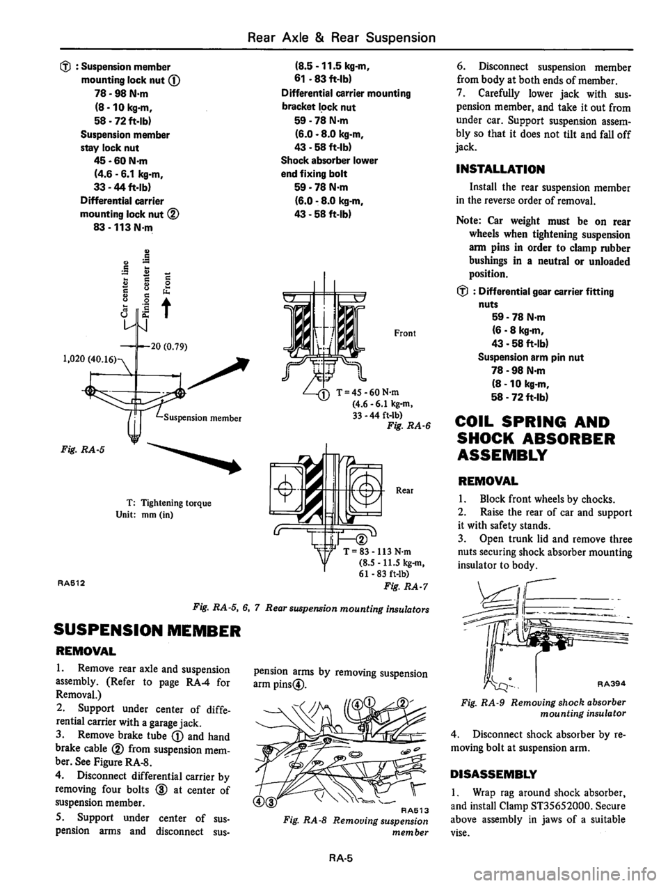 DATSUN 810 1980  Service Manual 