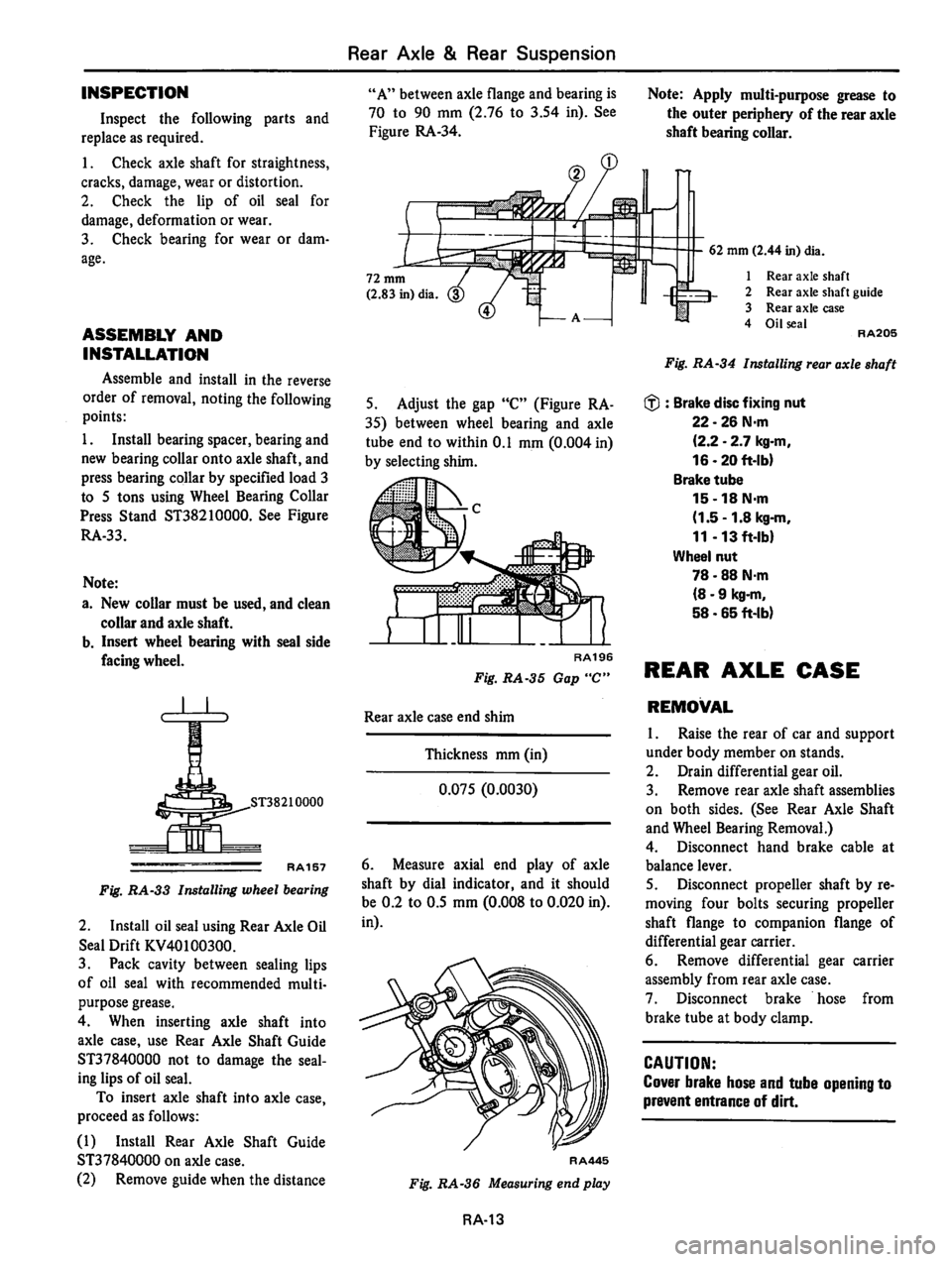 DATSUN 810 1980  Service Manual 