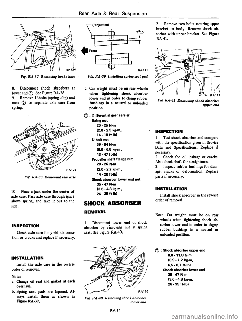 DATSUN 810 1980  Service Manual 