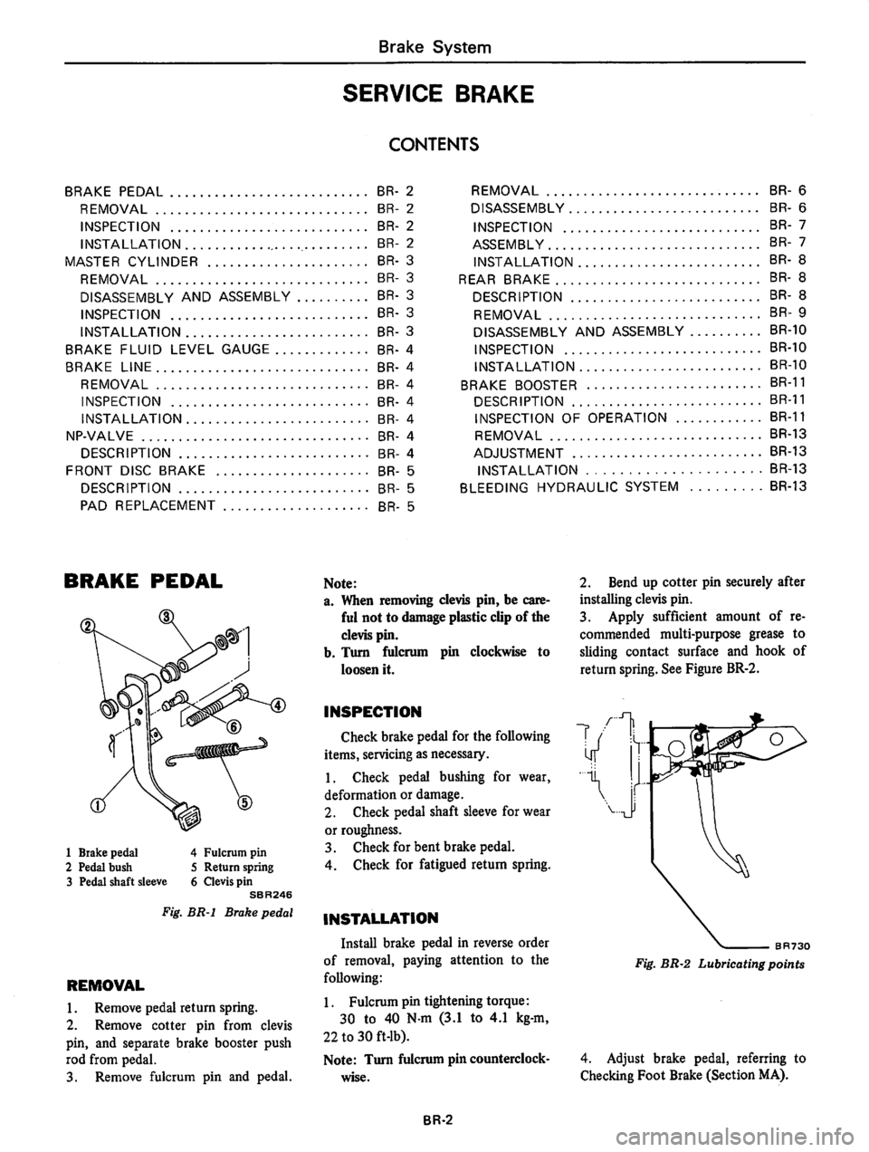 DATSUN 810 1980  Service Manual 