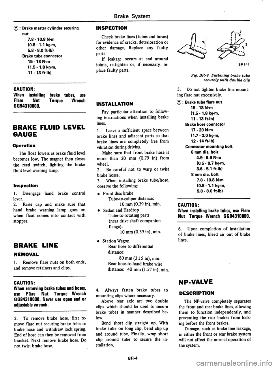 DATSUN 810 1980  Service Manual 