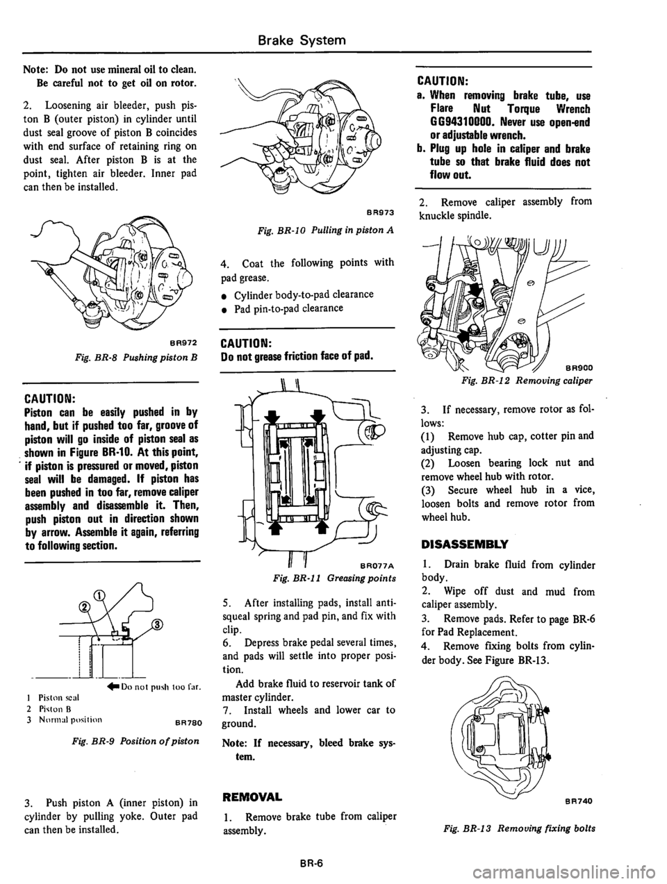 DATSUN 810 1980  Service Manual 