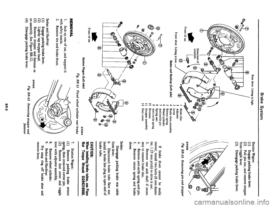 DATSUN 810 1980  Service Manual 