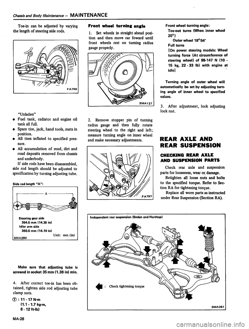DATSUN 810 1980  Service Manual 