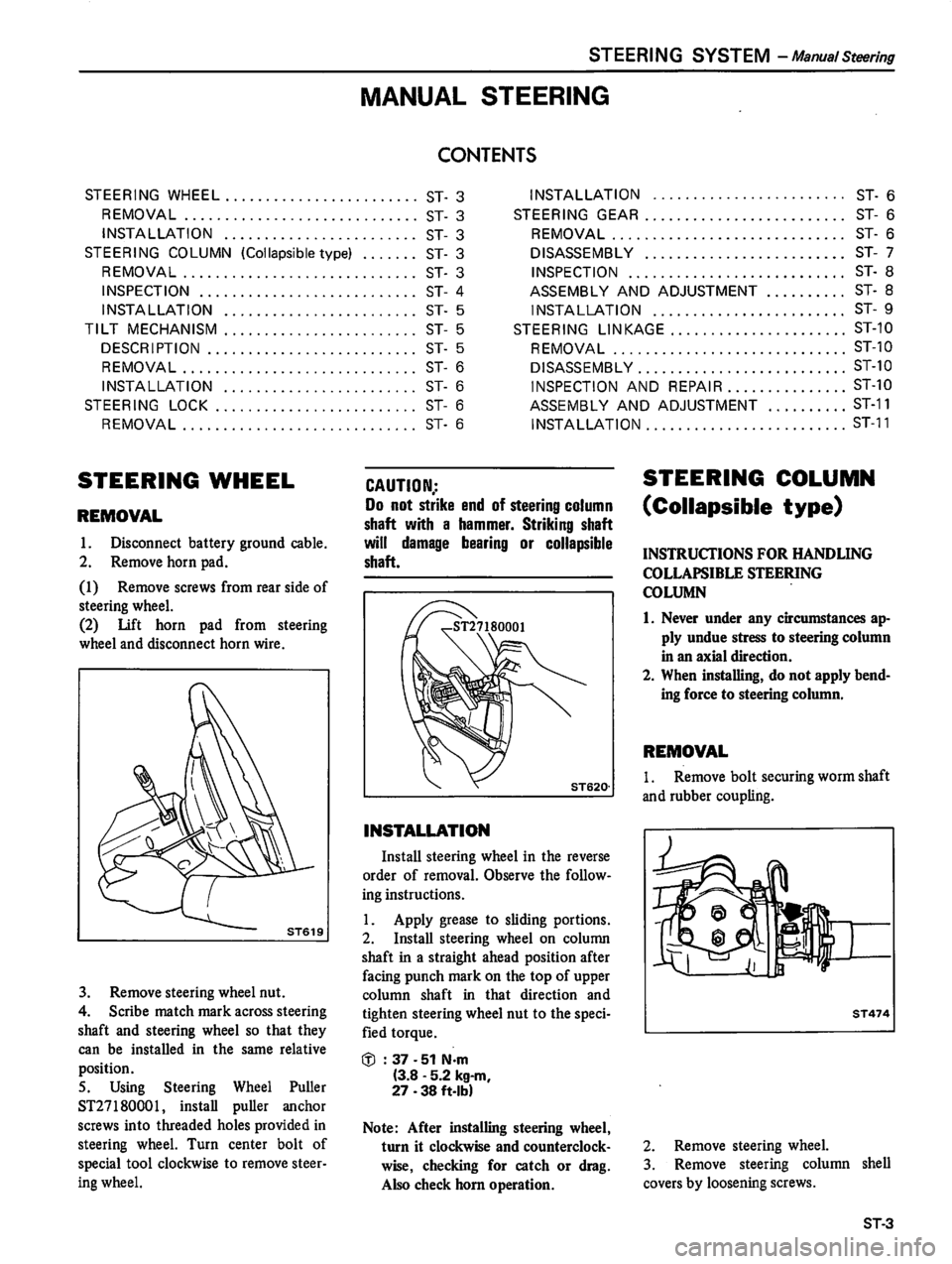 DATSUN 810 1980  Service Manual 