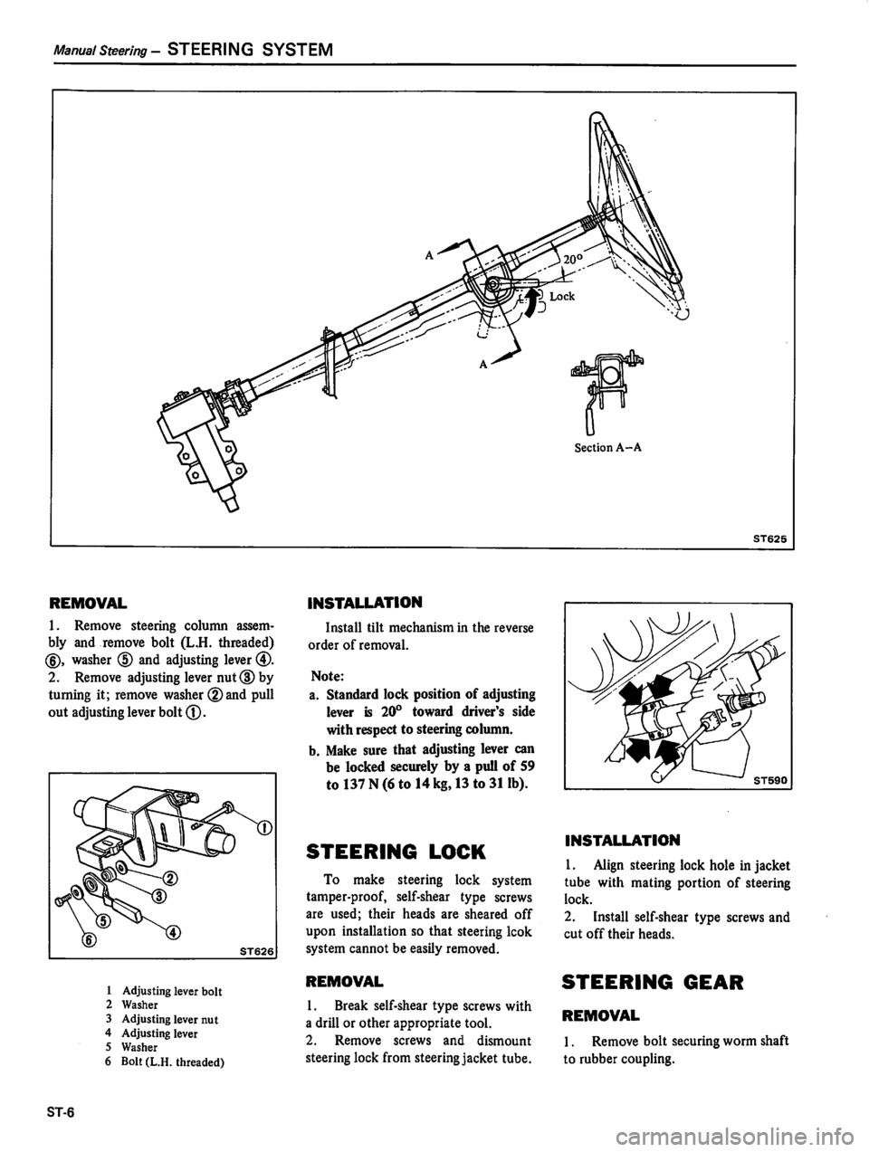 DATSUN 810 1980  Service Manual 