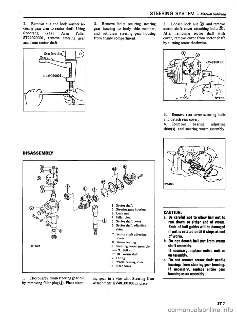 DATSUN 810 1980  Service Manual 