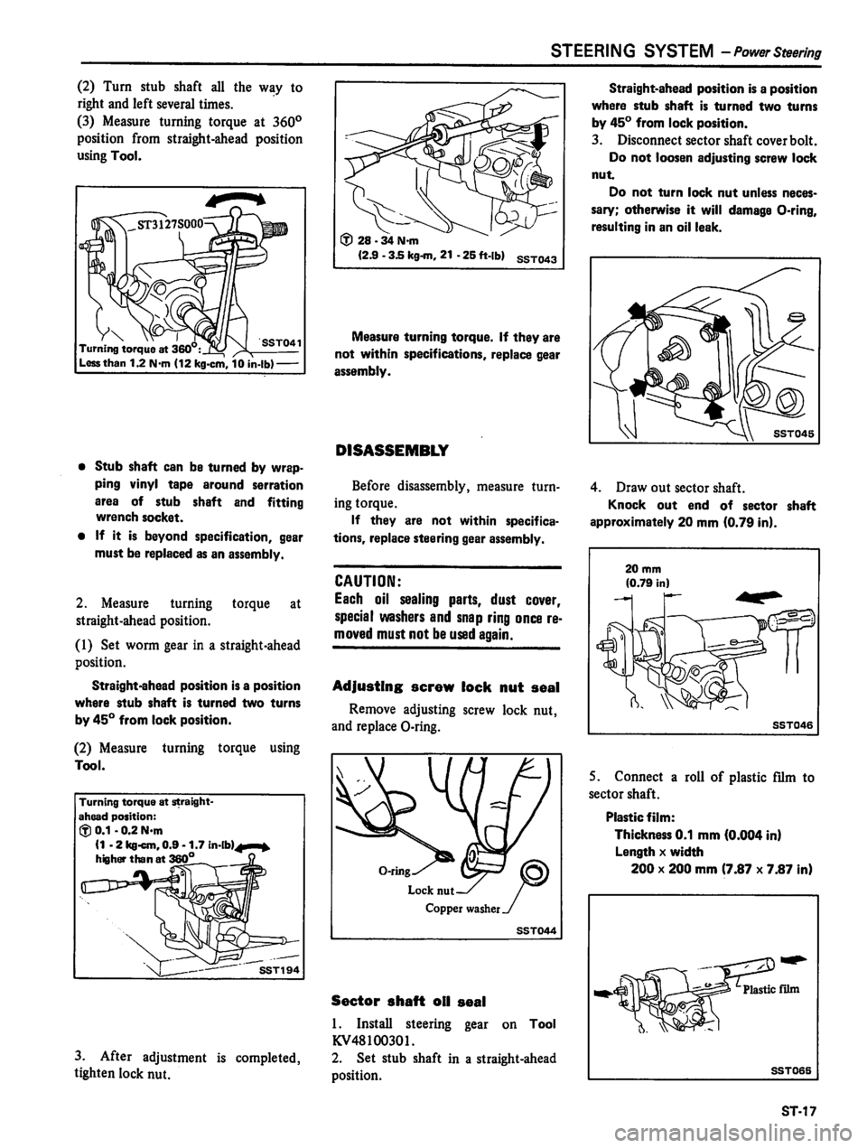 DATSUN 810 1980  Service Manual 