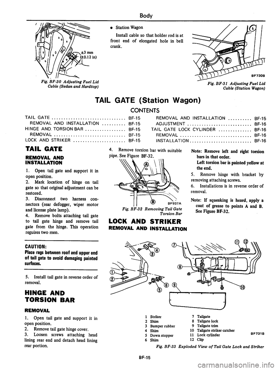 DATSUN 810 1980  Service Manual 