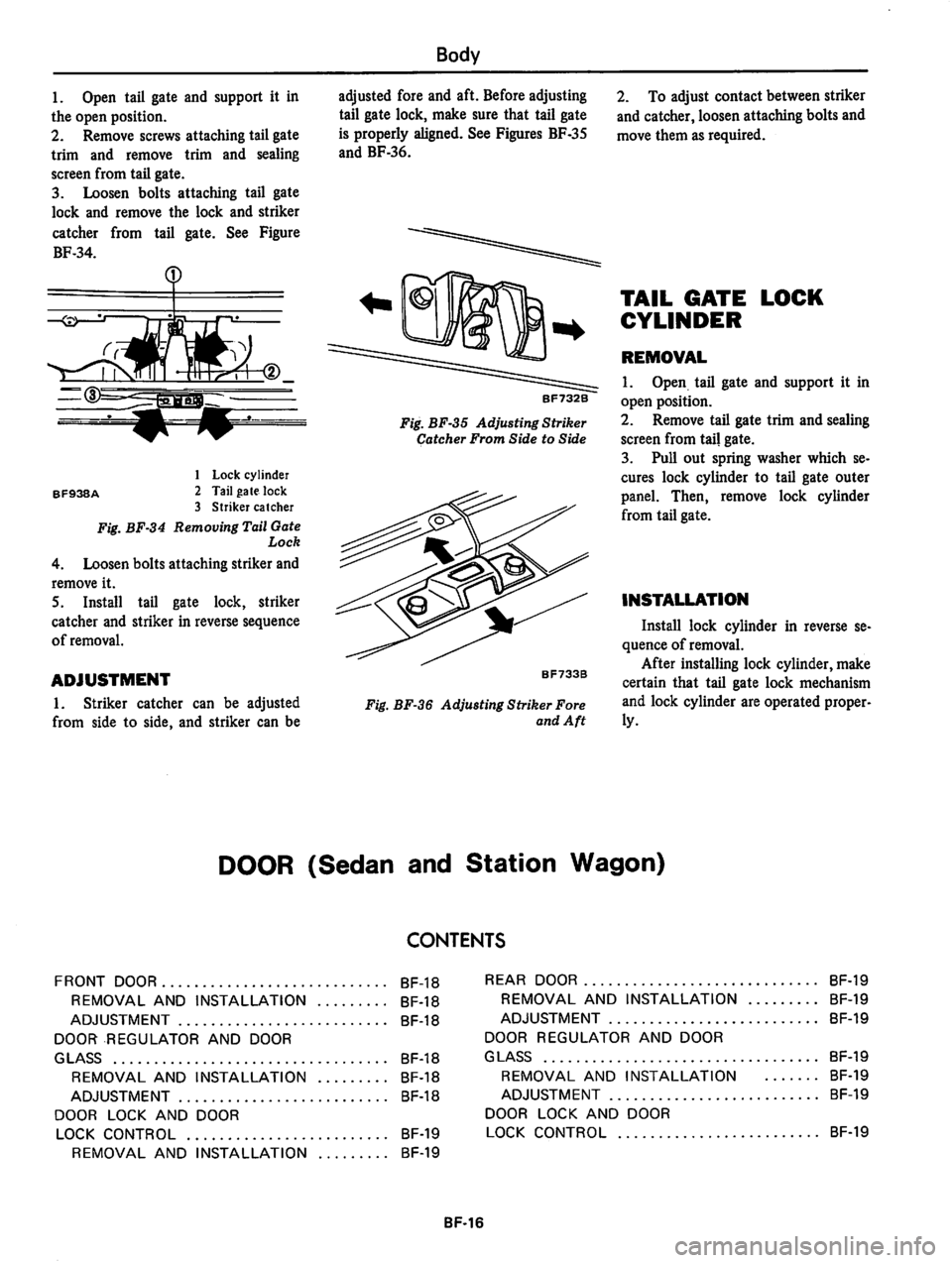 DATSUN 810 1980  Service Manual 
