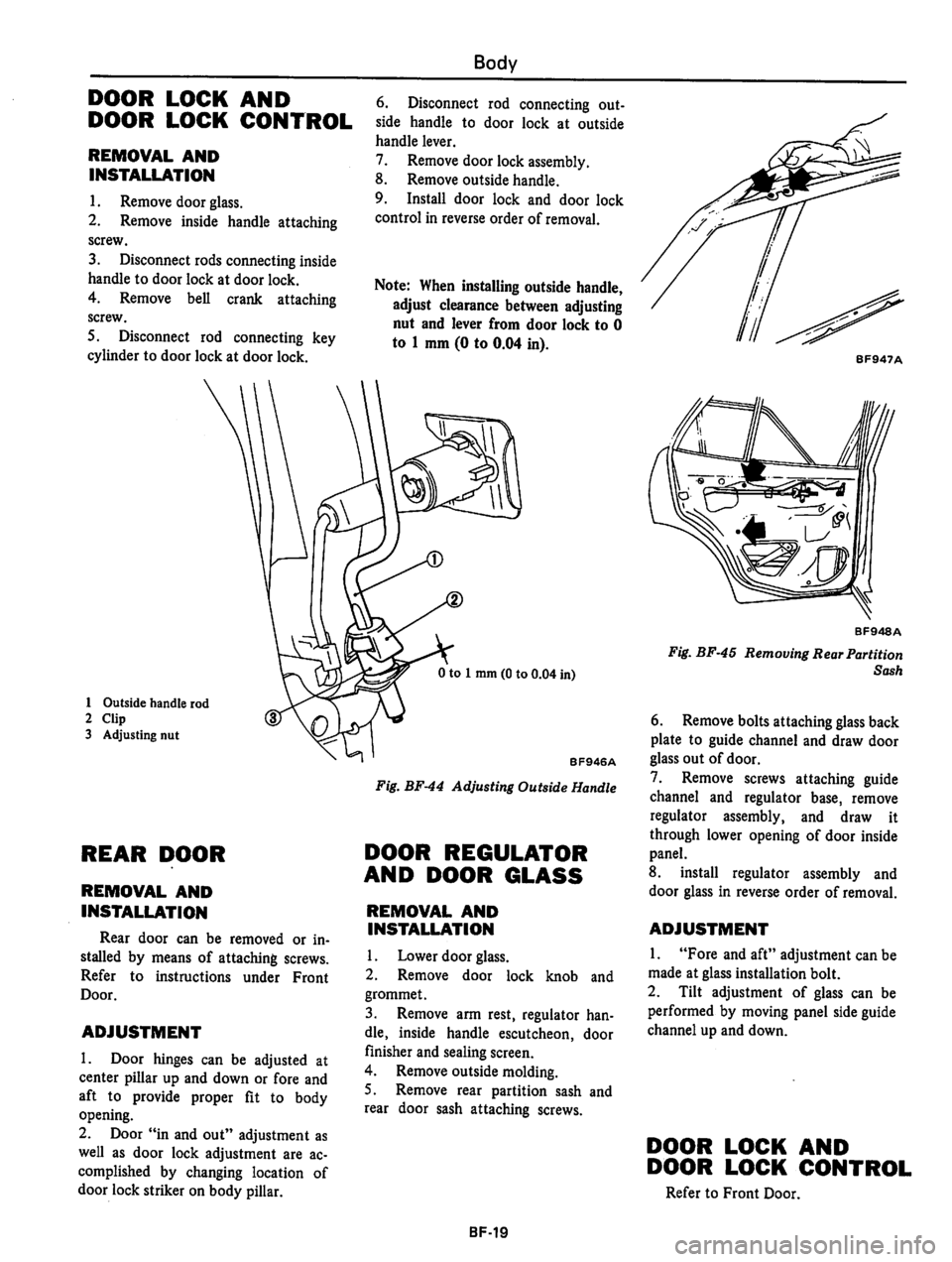 DATSUN 810 1980  Service Manual 