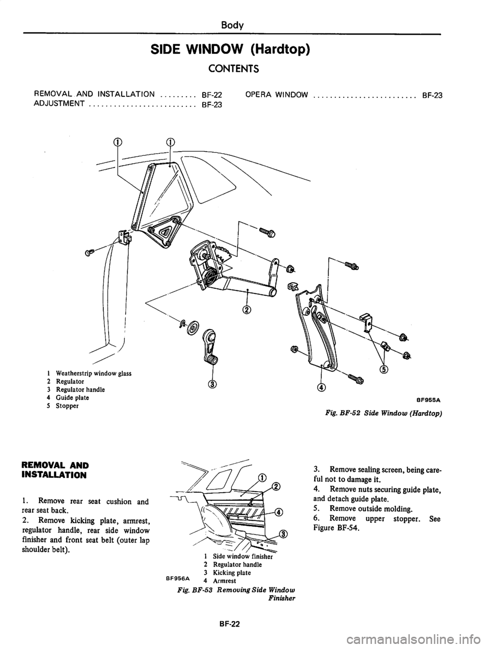 DATSUN 810 1980  Service Manual 