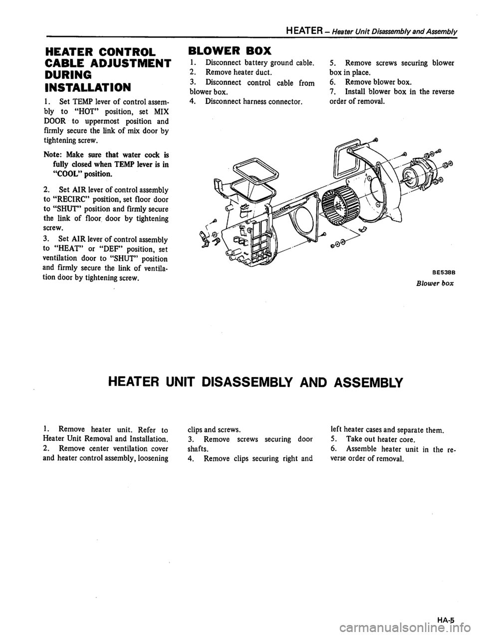 DATSUN 810 1980  Service Manual 