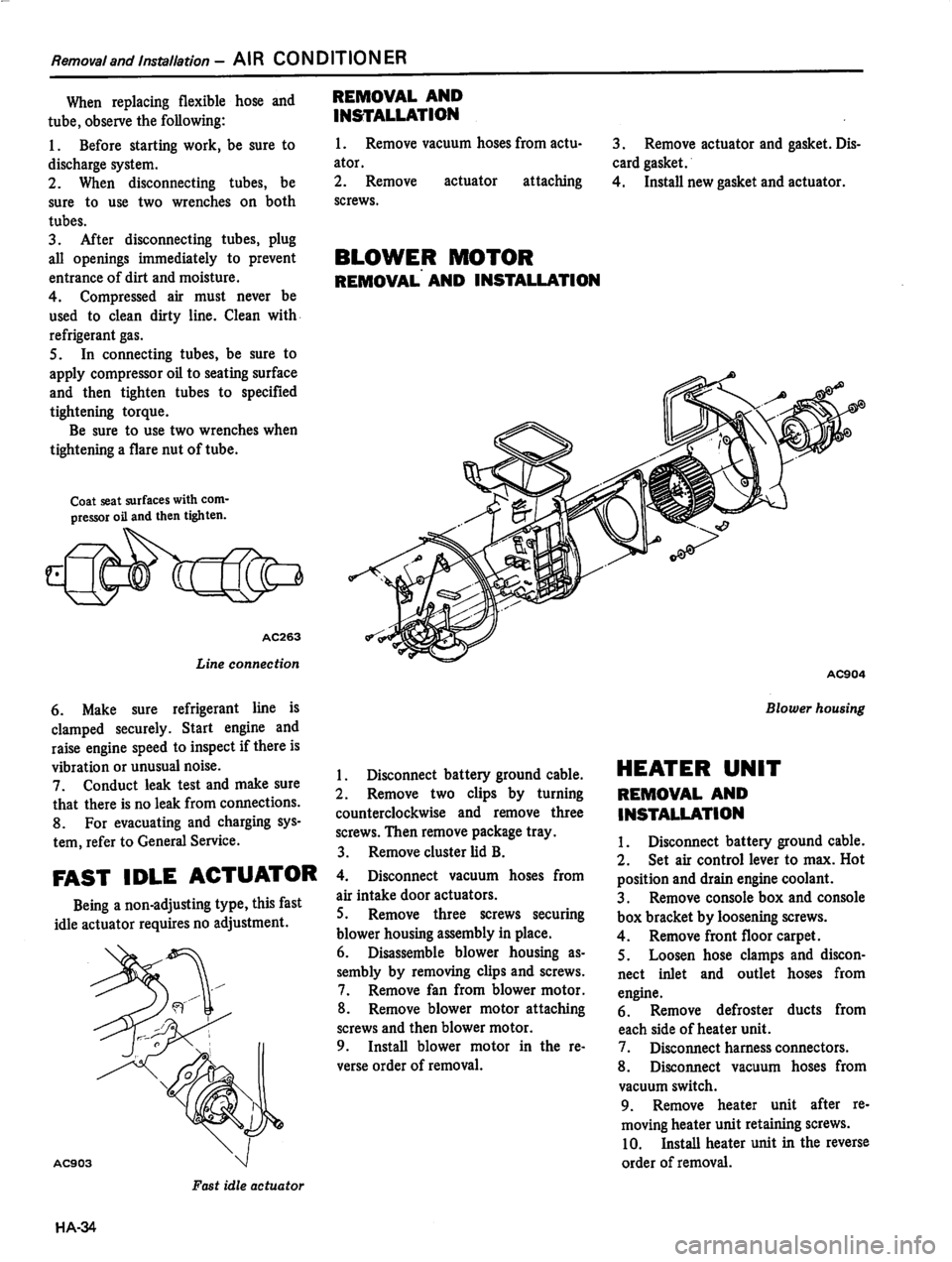 DATSUN 810 1980  Service Manual 
