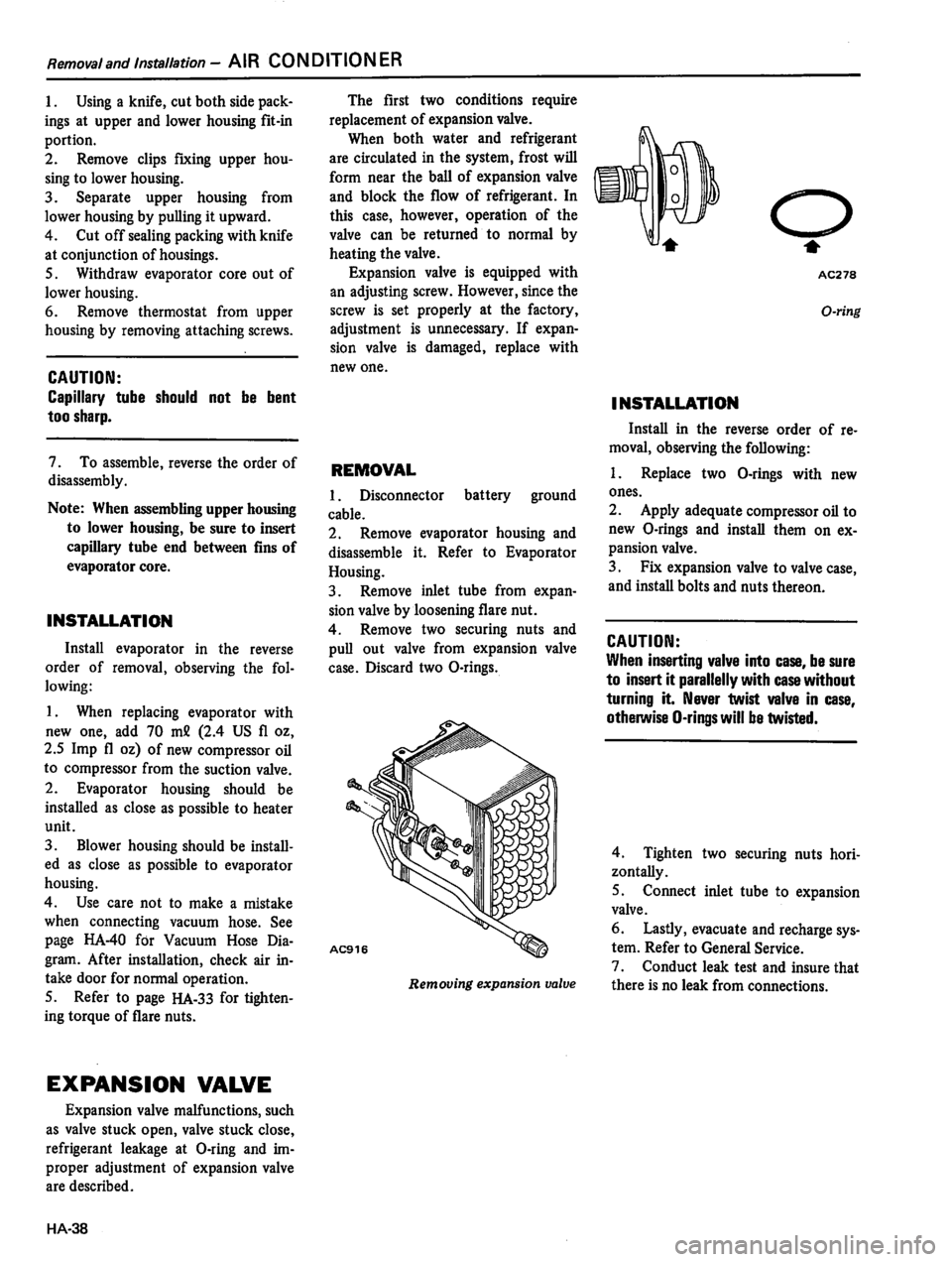 DATSUN 810 1980  Service Manual 