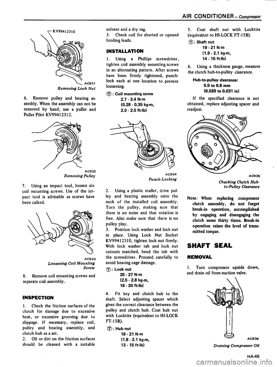 DATSUN 810 1980  Service Manual 