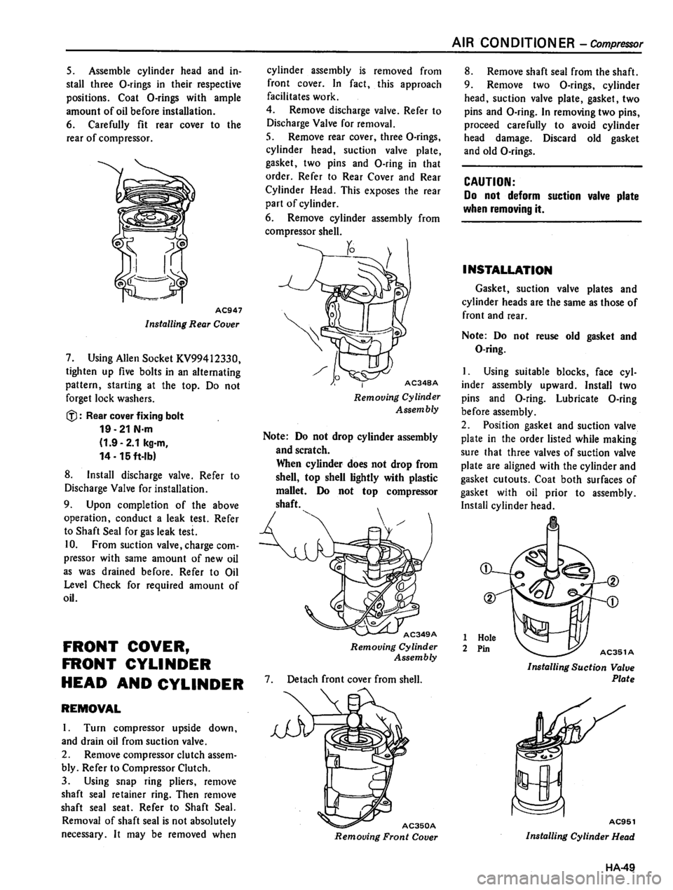 DATSUN 810 1980  Service Manual 