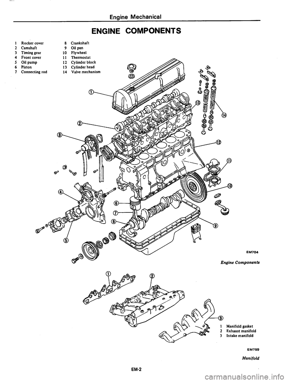 DATSUN 810 1980  Service Manual 