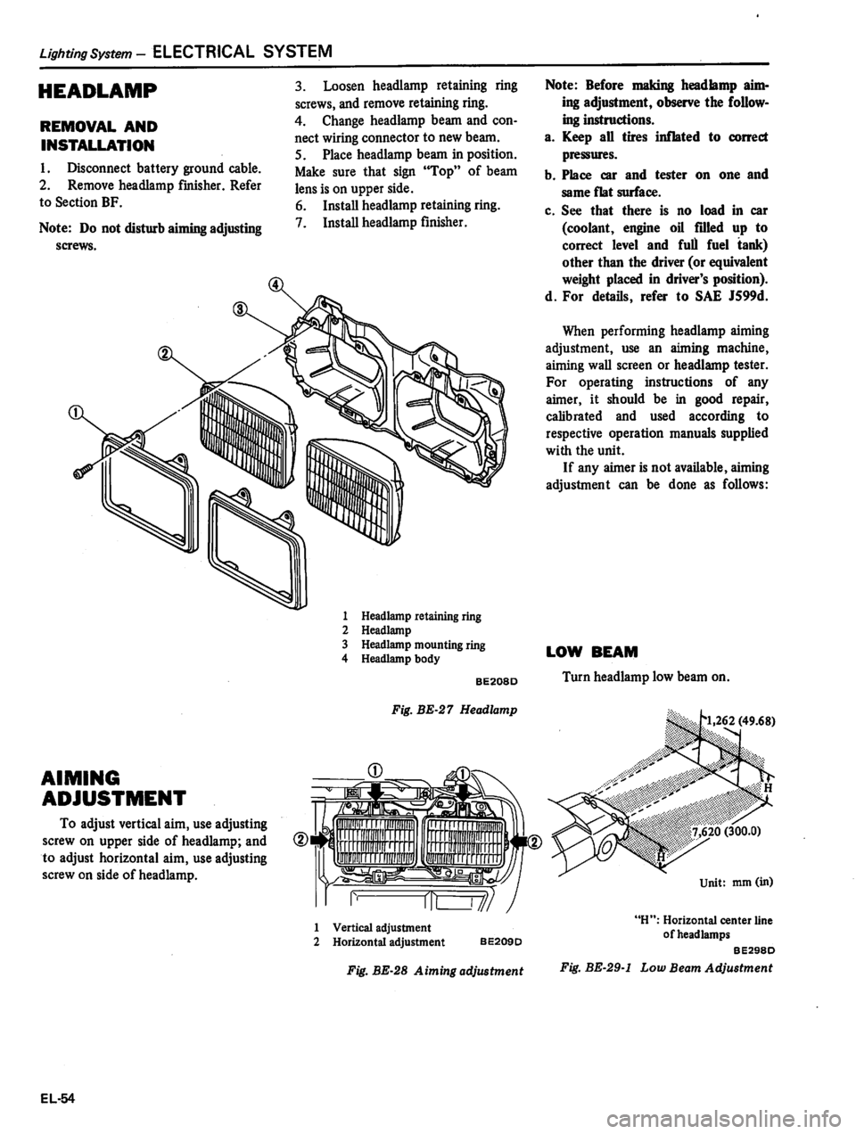 DATSUN 810 1980  Service Manual 