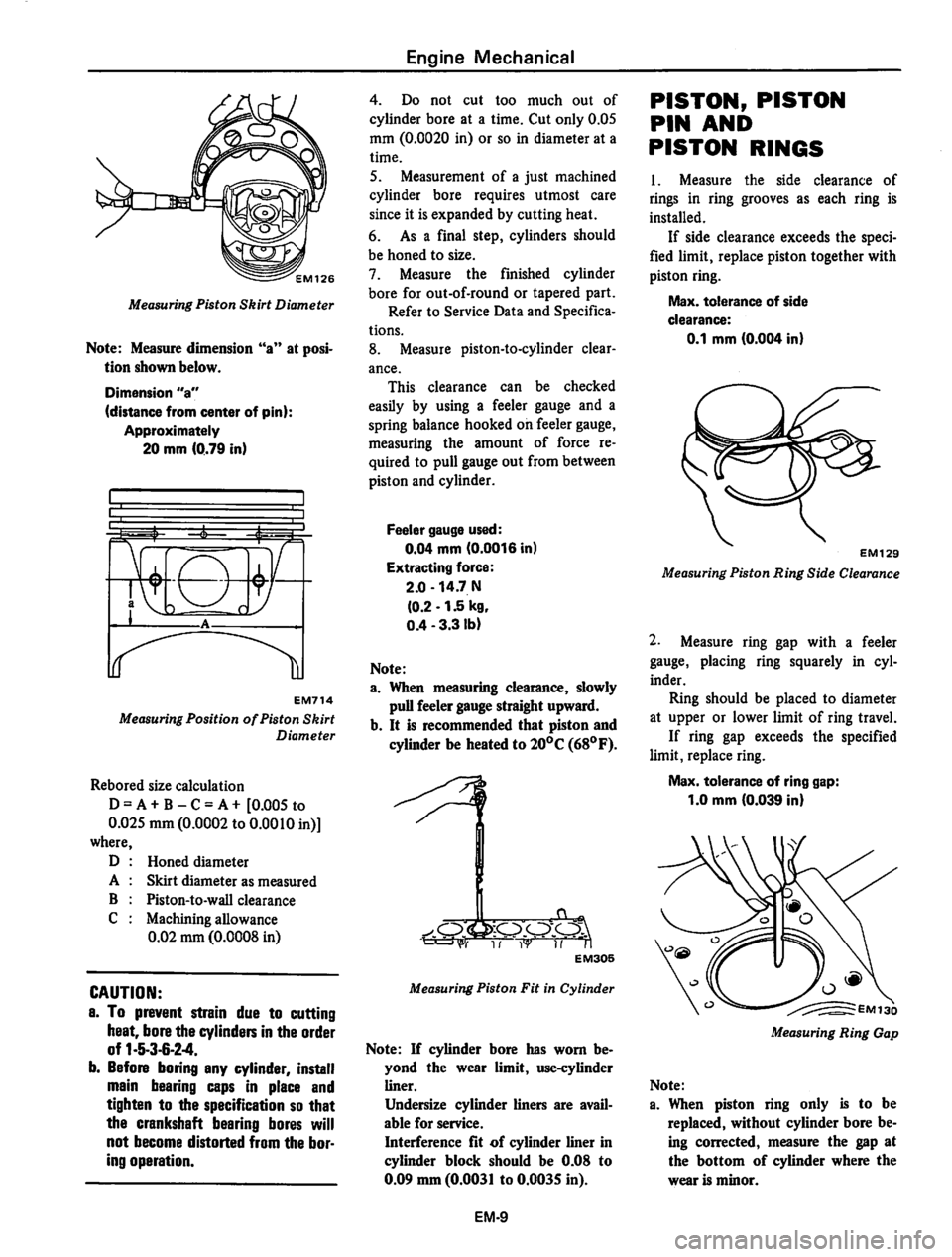 DATSUN 810 1980  Service Manual 