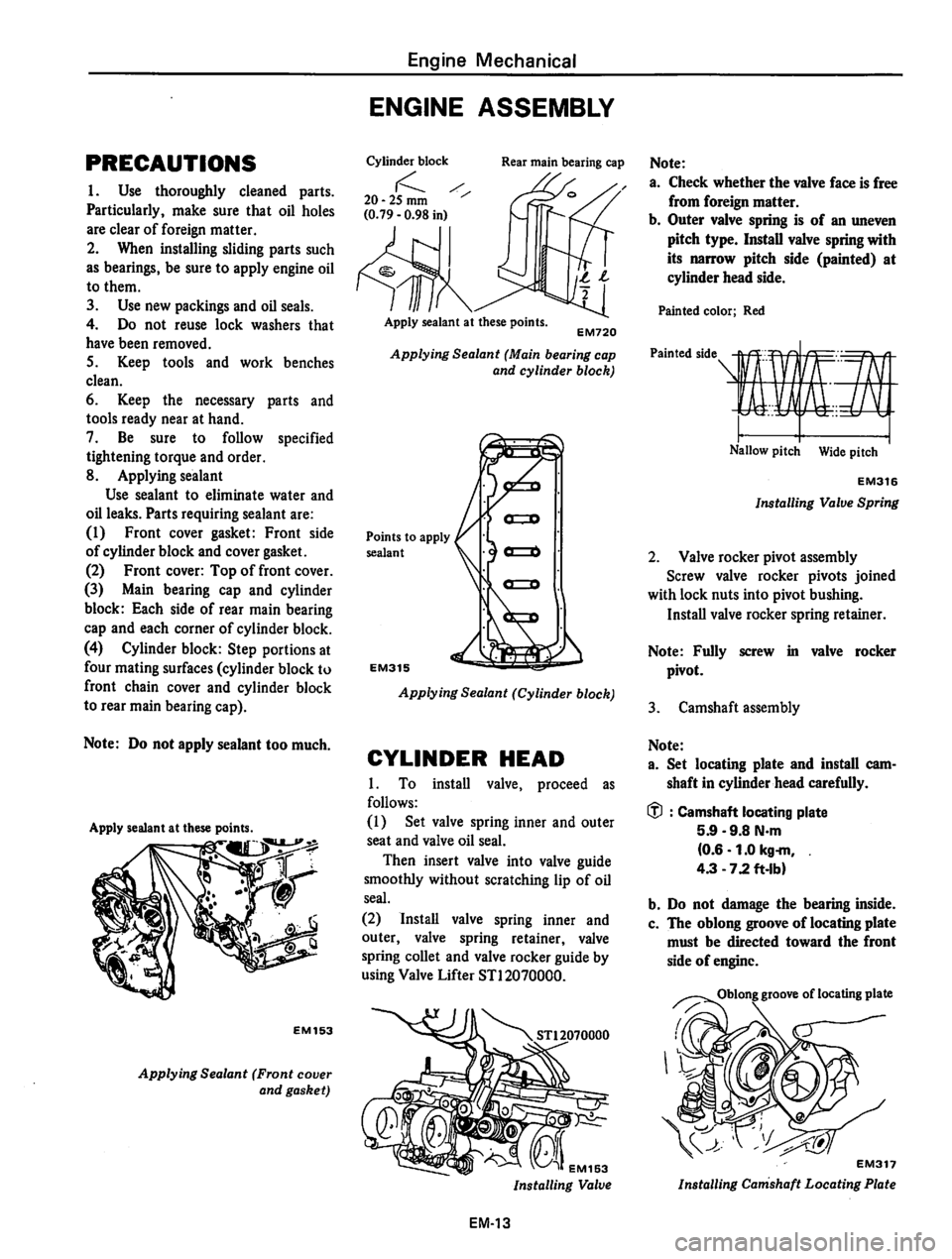 DATSUN 810 1980  Service Manual 