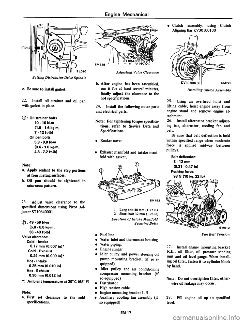 DATSUN 810 1980  Service Manual 