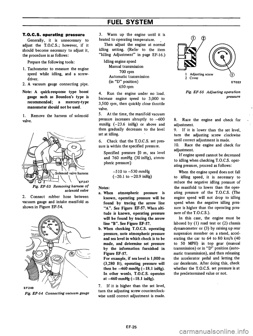 DATSUN B210 1976  Service Repair Manual 
