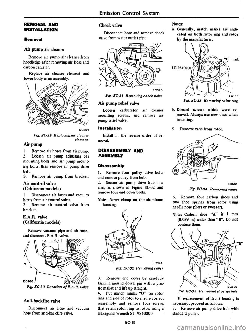 DATSUN B210 1976  Service Repair Manual 