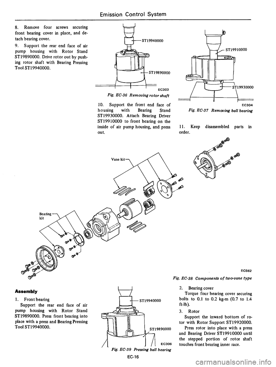 DATSUN B210 1976  Service Repair Manual 