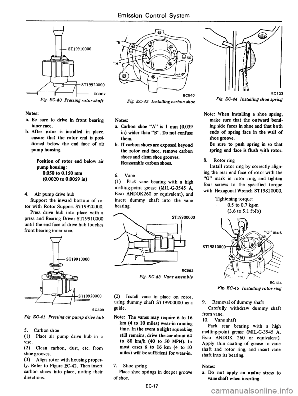 DATSUN B210 1976  Service Repair Manual 
