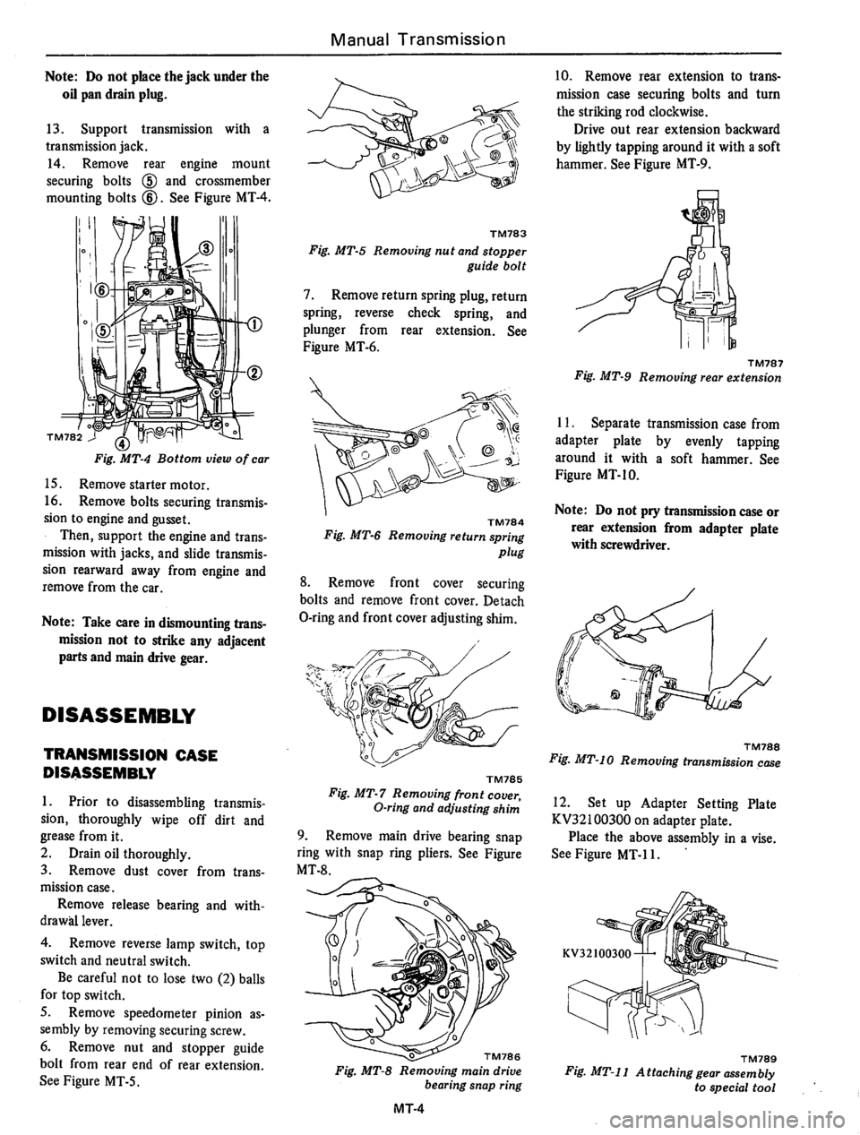 DATSUN B210 1976  Service Repair Manual 
