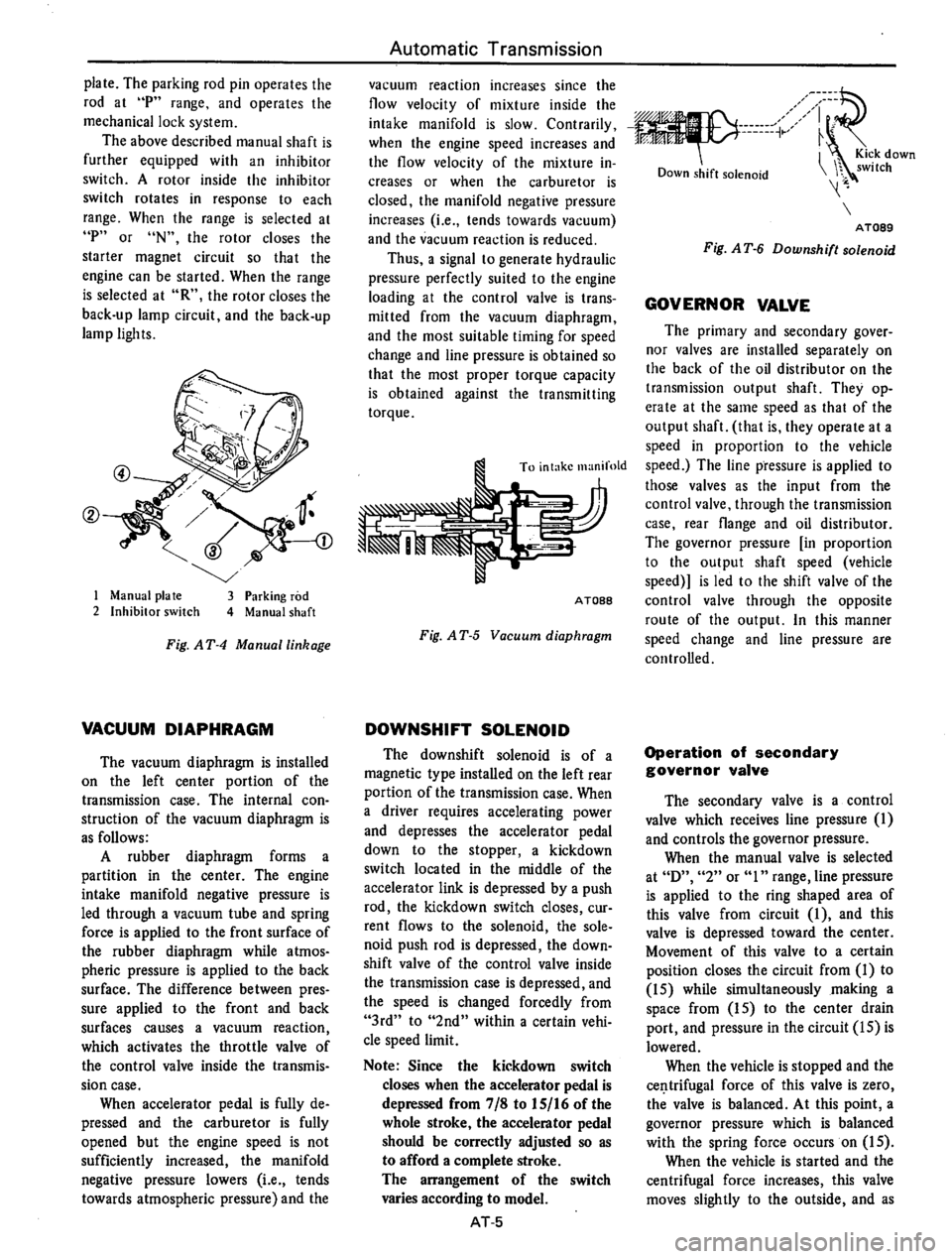 DATSUN B210 1976  Service Repair Manual 