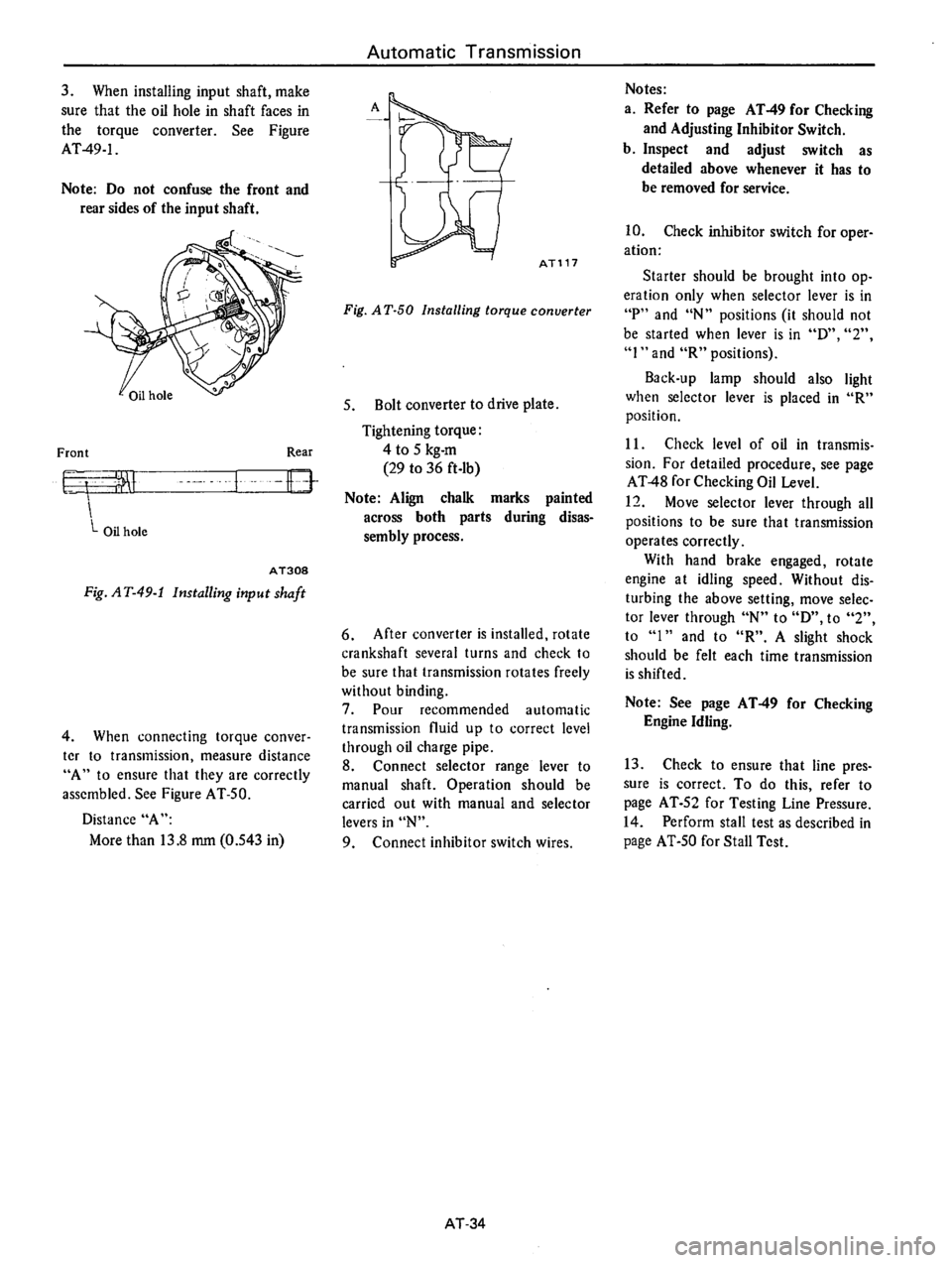 DATSUN B210 1976  Service Repair Manual 