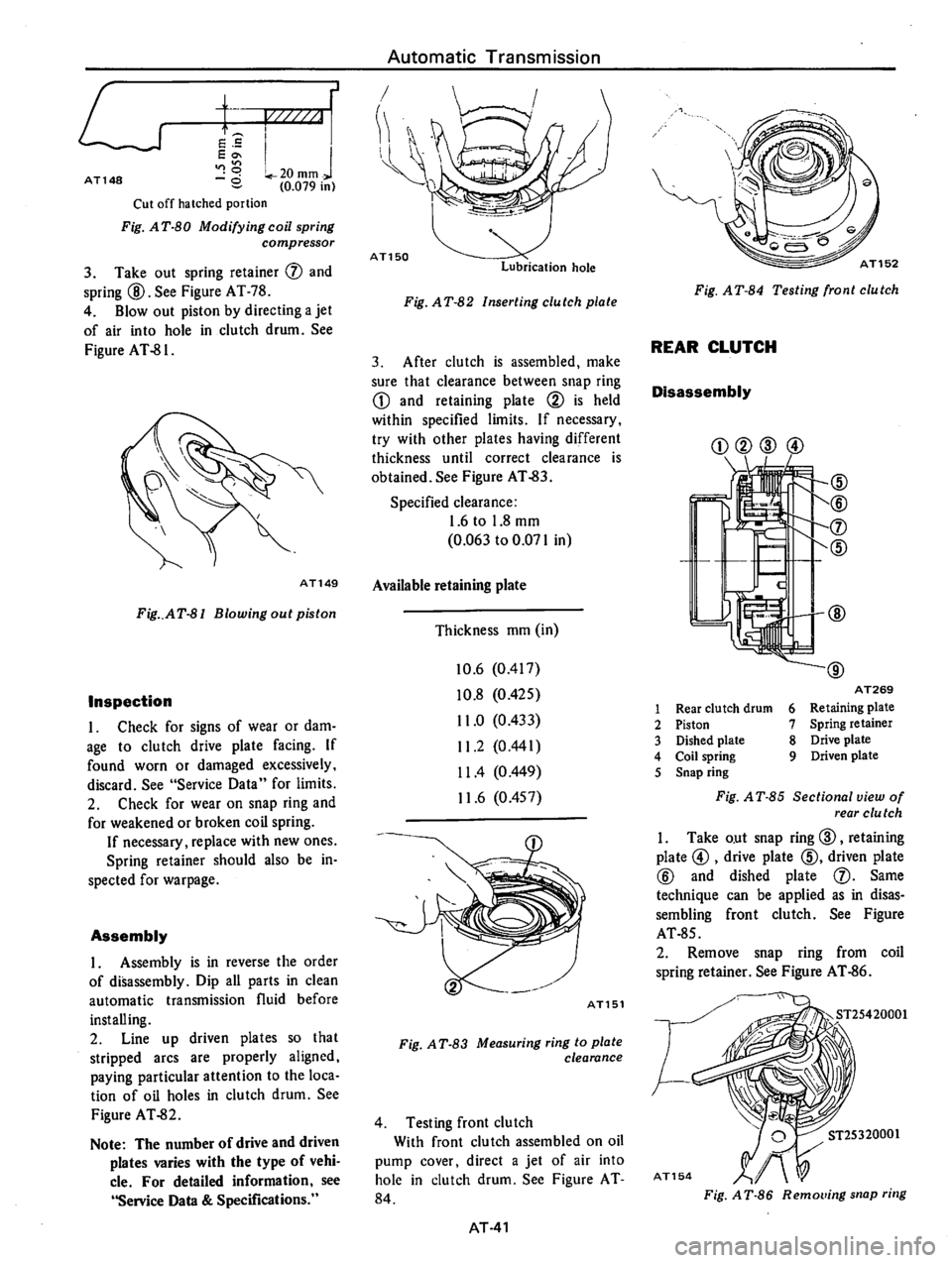 DATSUN B210 1976  Service Repair Manual 
