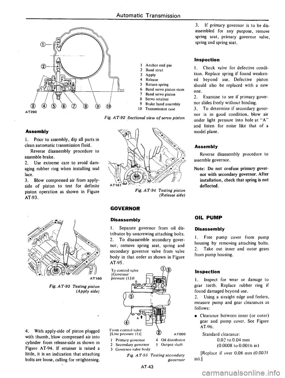 DATSUN B210 1976  Service Repair Manual 