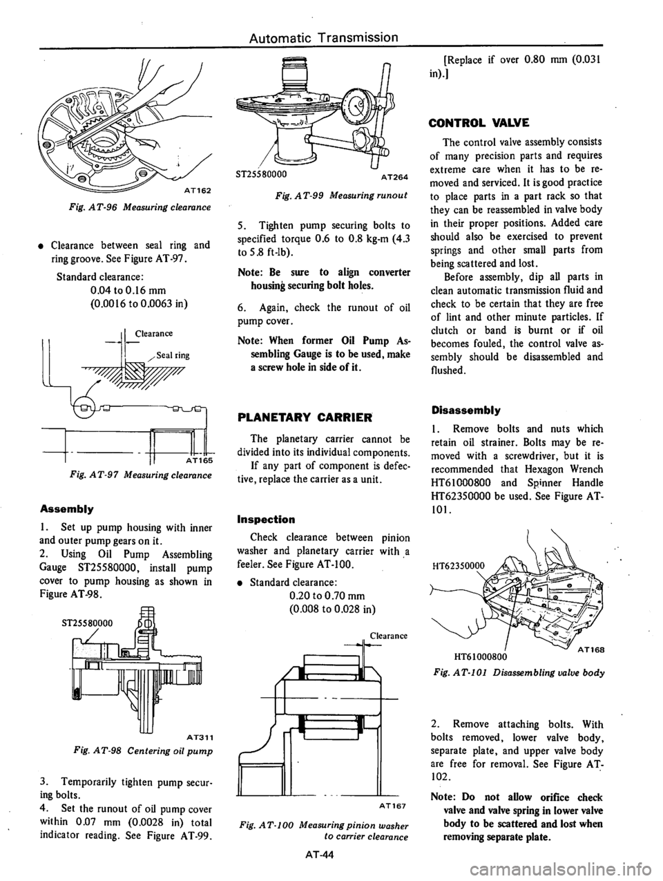 DATSUN B210 1976  Service Repair Manual 