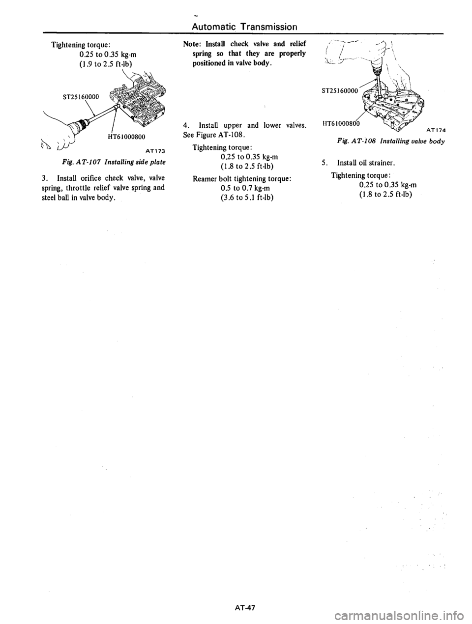 DATSUN B210 1976  Service Repair Manual 